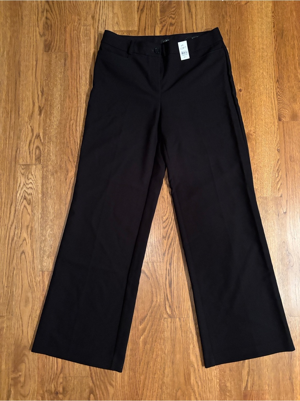 Women’s Loft Curvy High Waist Trouser - Black, Size 10 Tall